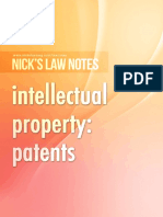 Patent Law Exam Notes