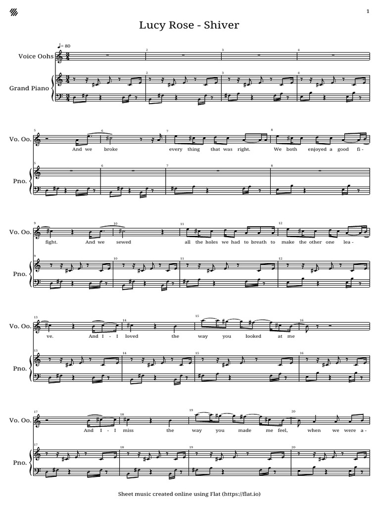 Lucy Rose Shiver Pdf