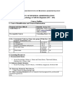 Course Outline SP and SD (SSC-103)