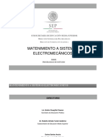 Mantenimiento A Sistemas Electromecanicos DGB - 2014 (Corregido)