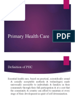 4 - Primary Health Care