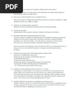 How Are The Terms "Food" and "Nutrition" Different From Each Other?