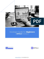 Developer Guide for Beginners - ERPNext.pdf
