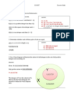 Discrete Math Assignment on Sets, Sequences, and Matrices