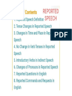 Reported speech