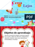 Conceptos de Posiciòn de Objetos y Personas.