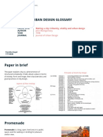 Urban Design Glossary: Paper Title Author Year Journal