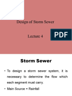 Module - 3 Design of Storm Sewer