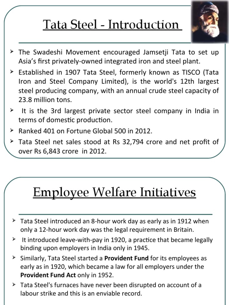 Tata Steel Case Study | PDF | Employment | Steel