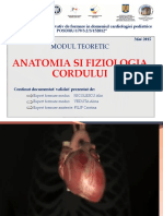Anatomia Si Fiziologia Cordului