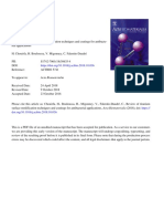 2019 Review of Titanium Surface Modification Techniques and Coatings For Antibacterial Applications