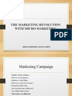 The Marketing Revolution With Micro Marketing: Srijan Kishore Saxena 143053