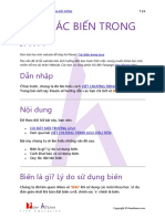Bài 4 - Các biến trong Java PDF