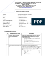 Form Indikator Evaluasi Kinerja Dosen DPK LLDikti8