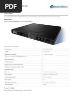 ISR4331-SEC/K9 Datasheet: Quick Specs