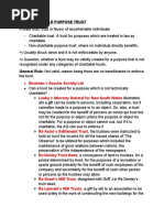 Non-Charitable Trusts Notes