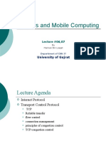 Wireless and Mobile Computing: University of Gujrat