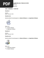 Introduction To Computing Quiz 1 To Quiz 6 PDF