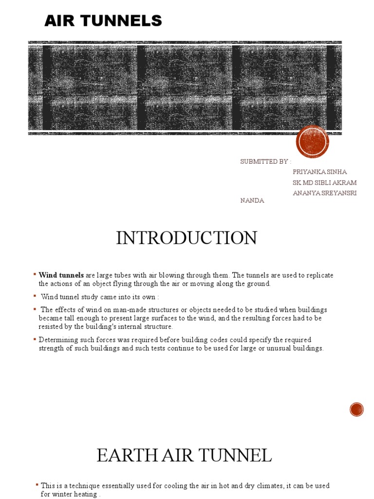 Air Tunnels | PDF | Wind Tunnel | Wound