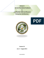 Annex A Technical Standards Guidance To LandWarNet 2020 and Beyond Enterprise Architecture