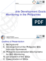The Sustainable Development Goals Monitoring in The Philippines