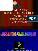 Teknik Pengambilan Keputusan