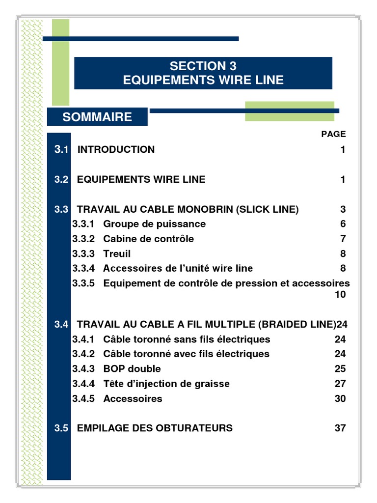 Wire Line PDF | PDF | Forage | Soupape