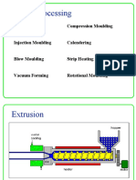 Plastic Processing: Extrusion Compression Moulding