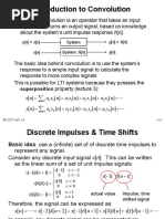 Introduction To Convolution: Definition Convolution Is An Operator That Takes An Input