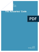 Actuaries Code