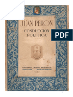 Conducción Política Juan Domingo Perón PDF