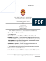 Final Year Exam Maths Form 1