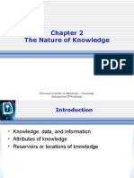 The Nature of Knowledge: Becerra-Fernandez & Sabherwal - Knowledge Management © Routledge