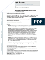 A Point-of-Care Raman Spectroscopy-Based Device