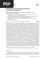 Sustainable and Smart Manufacturing: An Integrated Approach: Sustainability