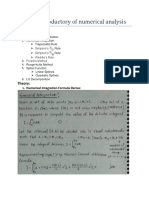 Numerical Analysis Problem Solution PDF