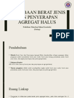 Berat Jenis Dan Penyerapan Agregat Halus