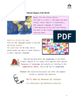 Climatic Regions of The World: Assignment Date: 13.10.2020