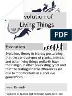 Evolution of Living Things: Darwin's Theory