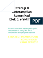 1170 Ais - Database.model - file.PertemuanFileContent 4 Strategi Komunikasi, Persepsi, Efek & Efektifitas