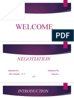 Negotiation 1