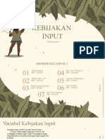 Kebijakan Input