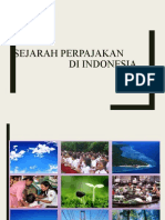 I. Sejarah Perpajakan Indonesia