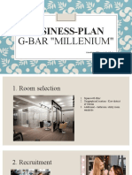 Business-Plan: G-Bar "Millenium"