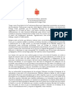 12-08-23 Exposición de Mons Arancedo X Reforma Cód Civ