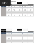 Organisation Breakdown Structure Diagram Template: Project Title Company Name