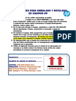 FINAL INSTRUCCIONES PARA EMBALADO Y ROTULADO DE EQUIPOS HP