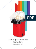 Manual Pochoclera 608027