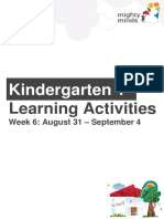 Learning Activities Week 6 (K1 Jennifer)