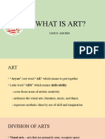 What Is Art?: Jane E. Amorin